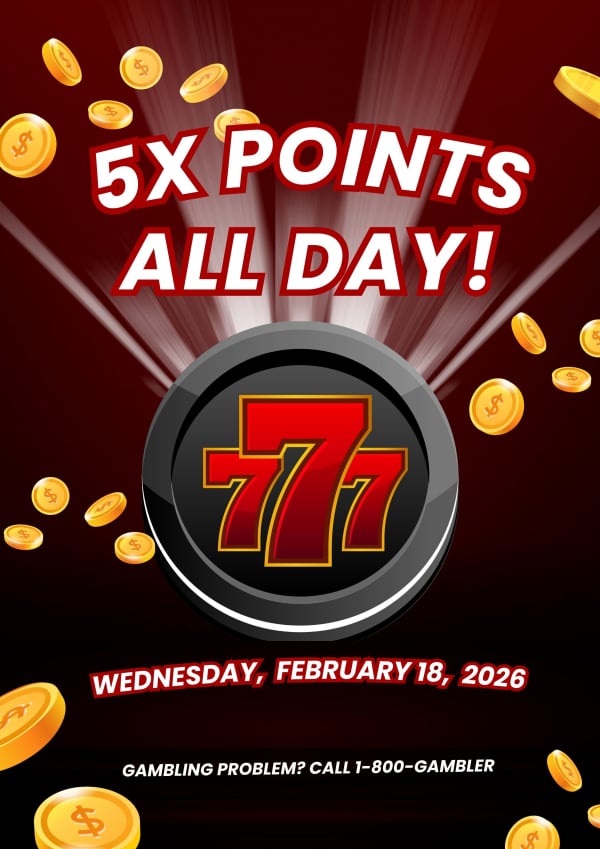 5X Points All Day